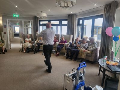 Sweet Treats & Singing at Rossendale House
